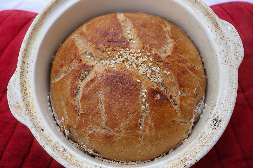 домашний хлеб, цельнозерновой поможет похудеть.